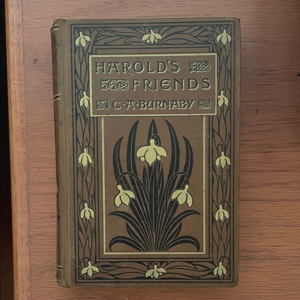 Vintage Book 'Harold's Friends' by C.A. Burnaby